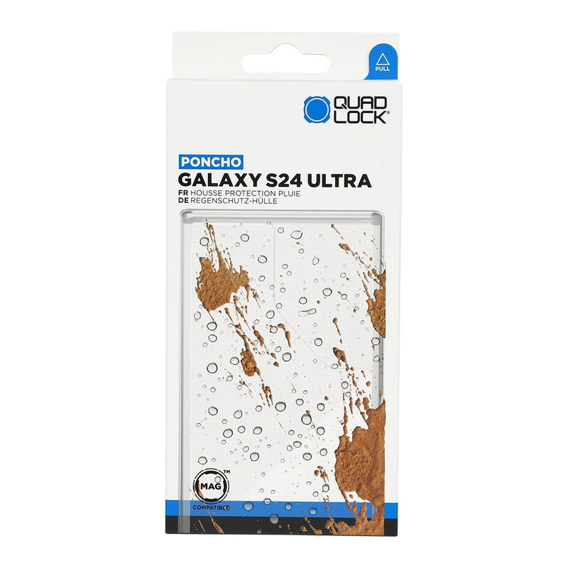 Galaxy S24 Ultra | レインカバー 雨天/汚れ/防塵対策 MAG対応 - Quad Lock Japan クアッドロックジャパン