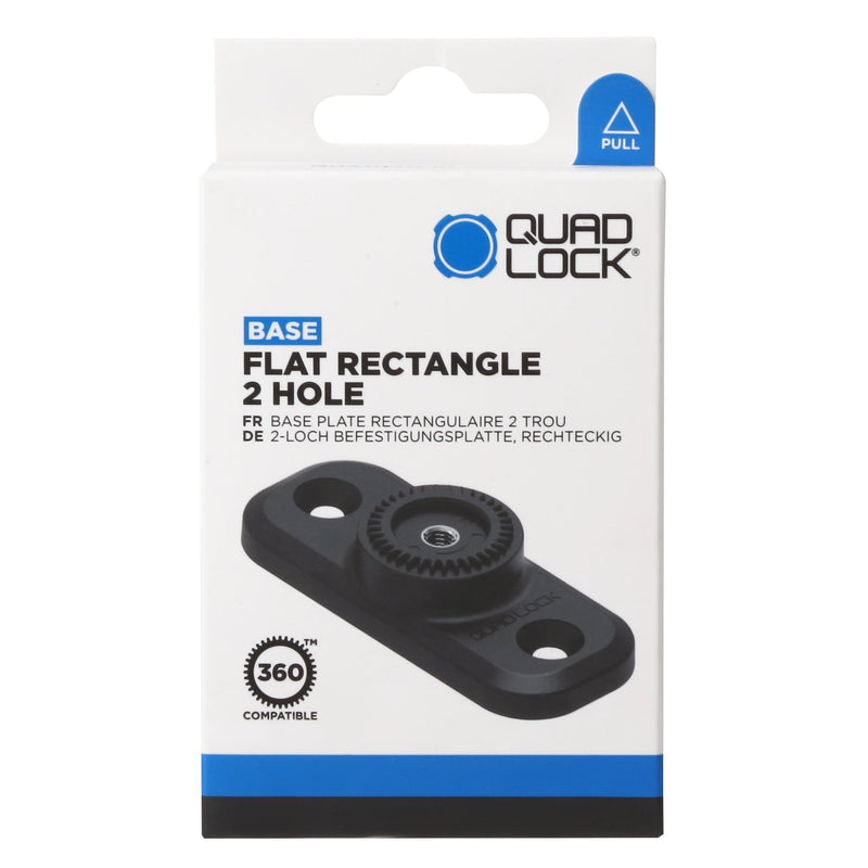 [BASE] Quad Lock 360 - フラットプレート 2ホール