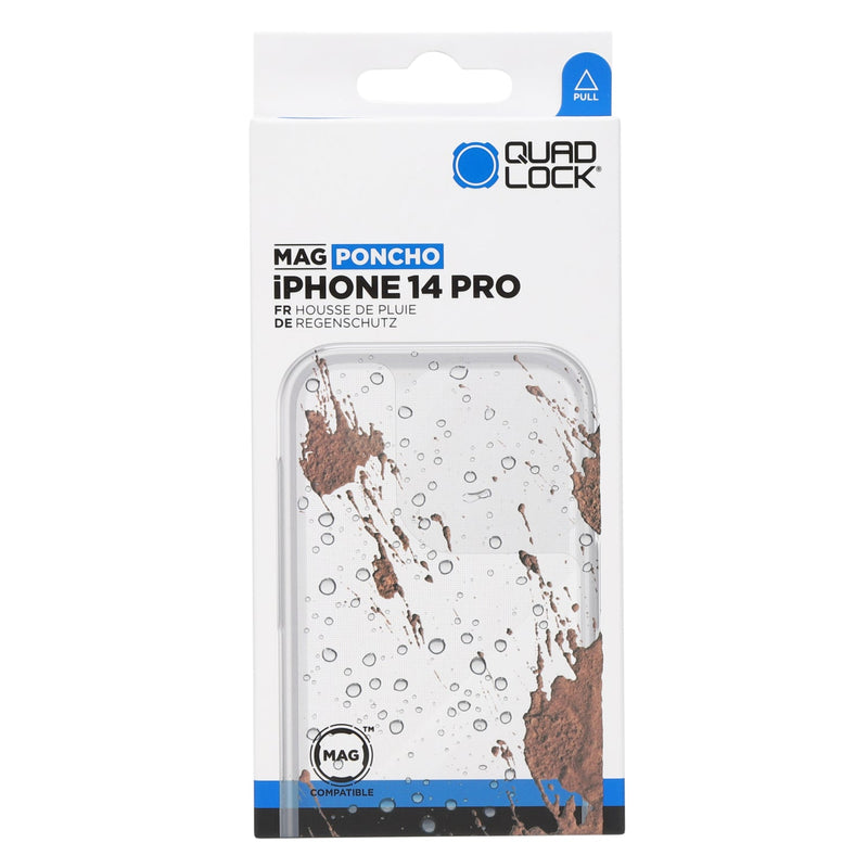 iPhone 14 Pro | レインカバー 雨天/汚れ/防塵対策 MAG対応 - Quad Lock Japan クアッドロックジャパン