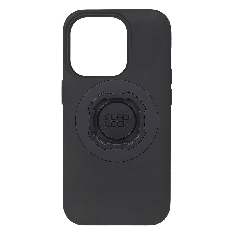 Quad Lock Motorcycle iPhone 14 Pro Case Black QMC-IP14M
